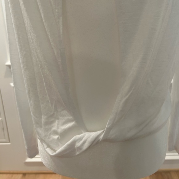 White Athleta backless T size XS - Picture 4 of 11